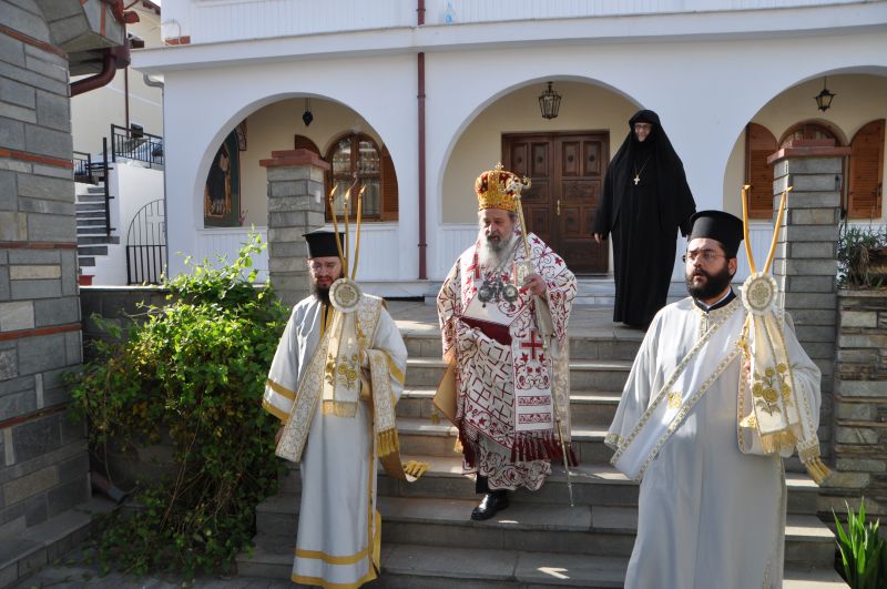 Ὁ ἑσπερινός τῆς ἀγάπης στήν Ἱερά Μονή Ἀναλήψεως (Σίψα)